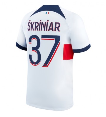 Paris Saint-Germain Milan Skriniar #37 Replika Udebanetrøje 2023-24 Kortærmet